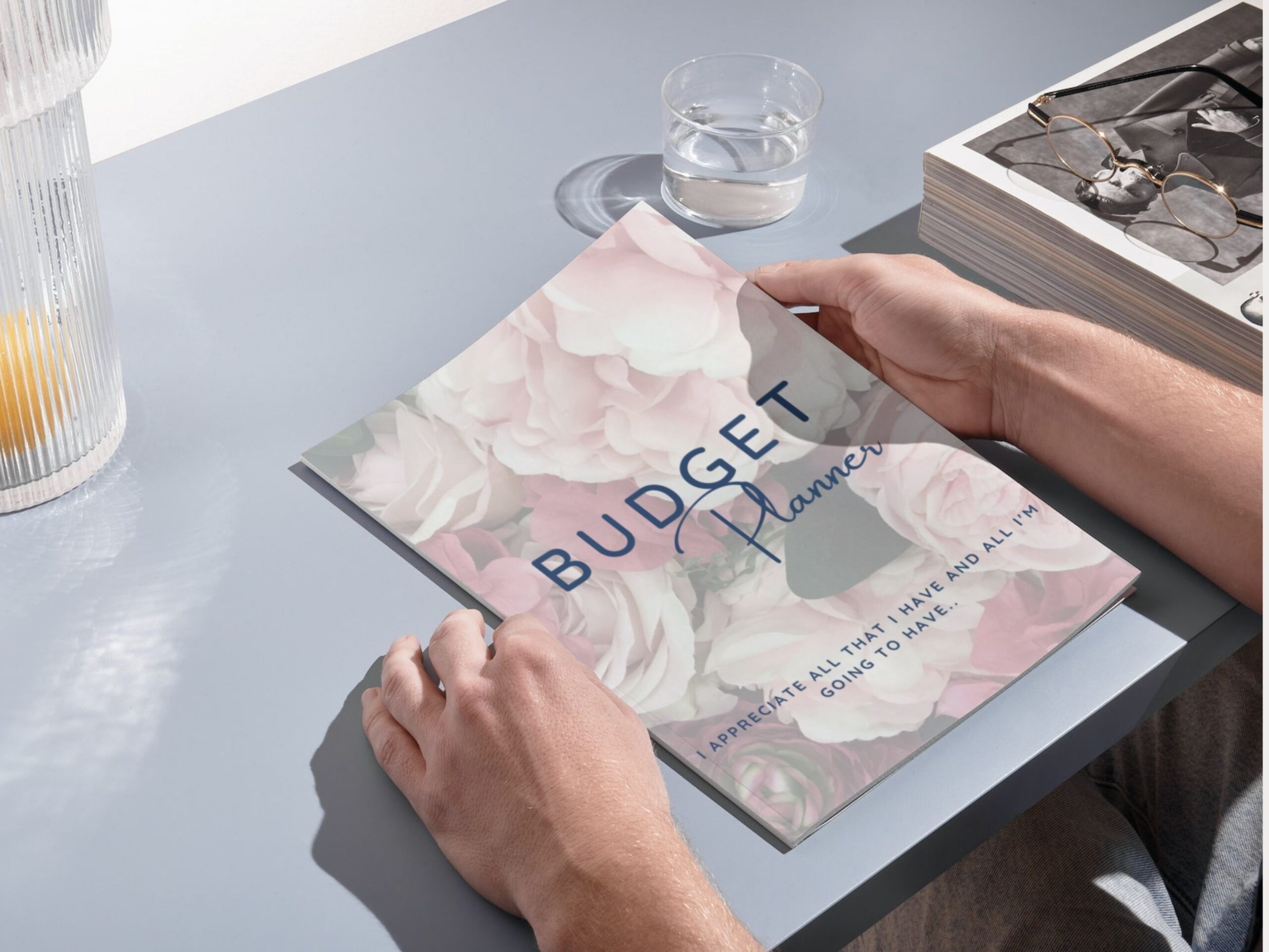 PLR, Budget and Finance Manifestation Planner – Blush