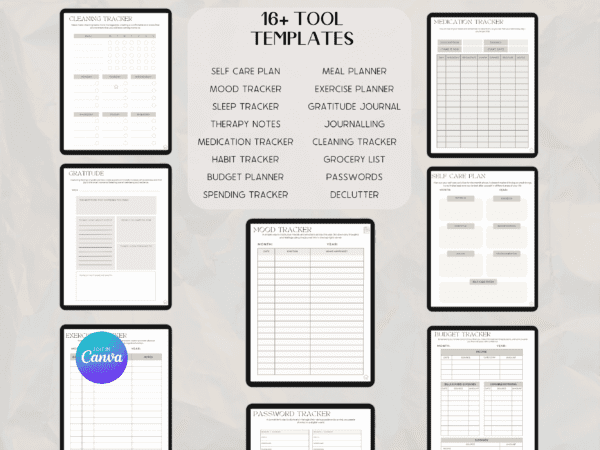PLR ADHD Digital Planner - Image 7