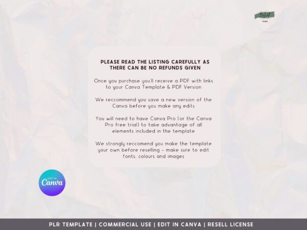 Private Label Rights Blue Digital Planner for Profit