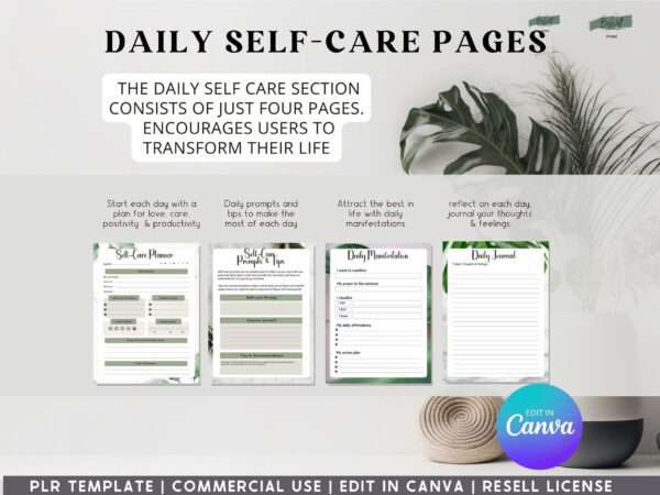 PLR Self Care Journal - Image 7