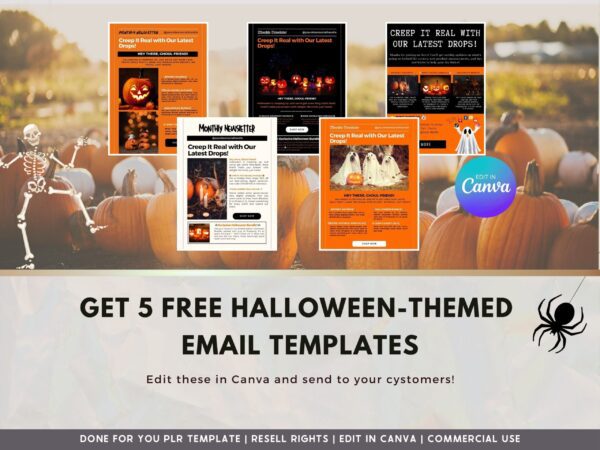 Editable Halloween Games - Business Ideas for Passive Income