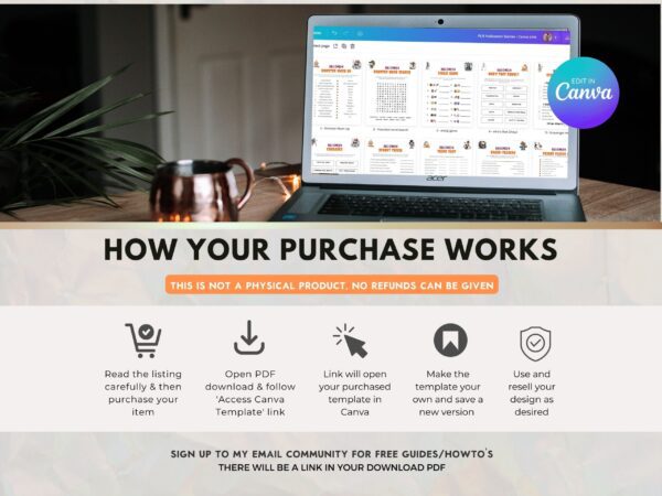 Halloween Game Party Pack - PLR Template for Passive Income