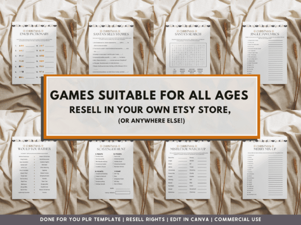 Private Label Rights Christmas Puzzle Game