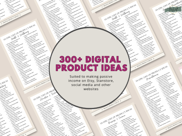 Digital Product Ideas: 300+ Digital Product Guide - Image 10