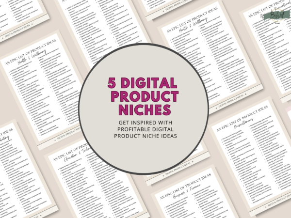 Digital Product Ideas: 300+ Digital Product Guide - Image 9